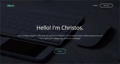 Desktop Screenshot of christos.pro