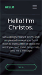 Mobile Screenshot of christos.pro